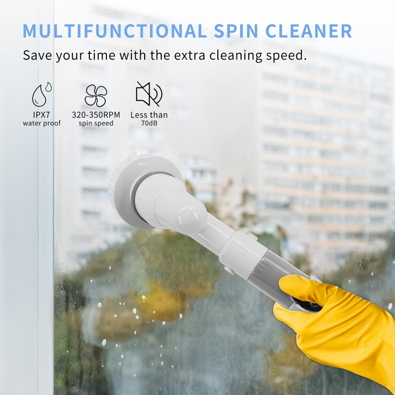 FRUITEAM Electric Spin offers Scrubber, 360